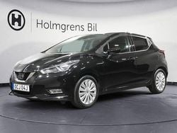 Svart Begagnad 2018 Nissan Micra Acenta Halvkombi | 124 900 kr (Marknadspris)