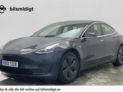 Grå Begagnad 2019 Tesla Model 3 Standard Range Plus Sedan | 194 900 kr (Marknadspris)