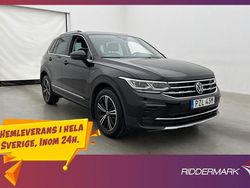 Svart Begagnad 2021 VW Tiguan Elegance SUV | 294 800 kr (Marknadspris)