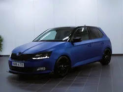 Blå Begagnad 2016 Skoda Fabia Halvkombi | 119 900 kr (Lite dyr)