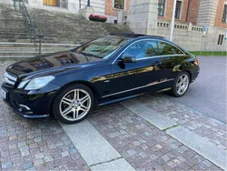 Svart Begagnad 2011 Mercedes E200 AMG Sportkupé | 115 000 kr (Superpris)