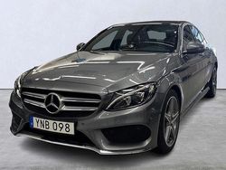 Grå Begagnad 2017 Mercedes C220 AMG line Sedan | 269 900 kr (Lite dyr)