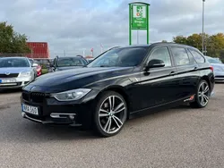 Svart Begagnad 2014 BMW 318 Kombi | 92 900 kr (Marknadspris)