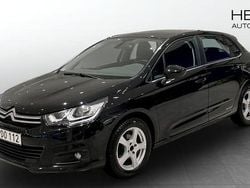 Svart Begagnad 2016 Citroën C4 PureTech Halvkombi | 79 900 kr (Marknadspris)