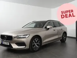 Ljusgrå Begagnad 2022 Volvo V60 Core Kombi | 318 500 kr (Superpris)