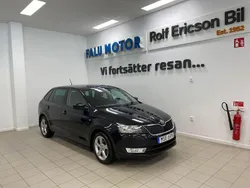 Svart Begagnad 2015 Skoda Rapid Halvkombi | 109 500 kr (Marknadspris)
