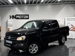 Svart Begagnad 2016 VW Amarok Highline Pickup | 169 900 kr (Bra pris)