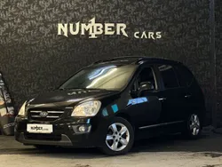 Svart Begagnad 2006 Kia Carens 4 Minibuss | 29 900 kr (Superpris)