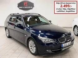Blå Begagnad 2008 BMW 523 Kombi | 65 000 kr (Dyr)