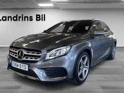 Mörkgrå Begagnad 2018 Mercedes GLA200 AMG line SUV | 239 900 kr (Marknadspris)