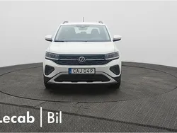 Vit (pure white) Begagnad 2024 VW T-Cross SUV | 209 500 kr (Marknadspris)