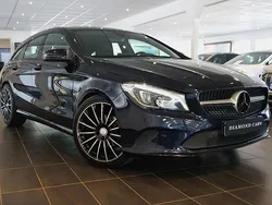 Mörkblå Begagnad 2017 Mercedes CLA200 Shooting Brake Kombi | 169 900 kr (Marknadspris)