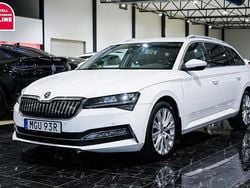 Vit Begagnad 2020 Skoda Superb Business Line Kombi | 239 500 kr (Bra pris)
