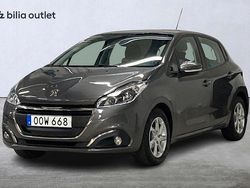 Mörkgrå Begagnad 2018 Peugeot 208 Halvkombi | 84 900 kr (Bra pris)