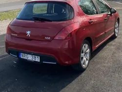 Röd Begagnad 2011 Peugeot 308 Halvkombi | 29 000 kr (Superpris)