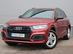 Röd Begagnad 2017 Audi Q5 S-Line SUV | 289 800 kr (Marknadspris)