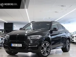 Svart Begagnad 2018 BMW X6 M50 M Sport SUV | 449 900 kr (Superpris)
