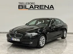 Svart Begagnad 2011 BMW 520 Sedan | 79 900 kr (Superpris)