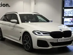 Vit Begagnad 2022 BMW 530e M Sport Kombi | 455 000 kr (Dyr)