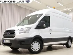 Vit (frozen white) Begagnad 2018 Ford Transit Van | 219 900 kr (Lite dyr)