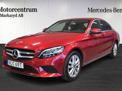 Röd Begagnad 2019 Mercedes C200 Avantgarde Sedan | 249 000 kr (Marknadspris)