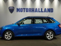 Blå Begagnad 2018 Skoda Fabia Kombi | 124 900 kr (Marknadspris)