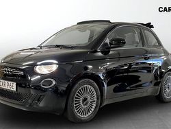 Svart Begagnad 2022 Fiat 500C Cab | 199 900 kr