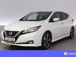 Vit Begagnad 2021 Nissan Leaf 360º Halvkombi | 184 900 kr (Marknadspris)