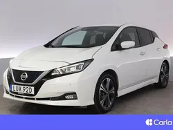 Vit Begagnad 2021 Nissan Leaf 360º Halvkombi | 188 900 kr (Marknadspris)