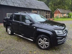 Svart Begagnad 2018 VW Amarok Aventura Pickup | 350 000 kr (Bra pris)