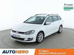 Vit Begagnad 2015 VW Golf VII Kombi | 187 000 kr (Marknadspris)