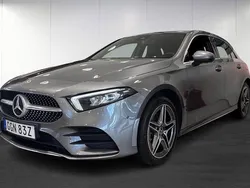 Mörkgrå (grey) Begagnad 2023 Mercedes A250 AMG Halvkombi | 284 900 kr (Bra pris)