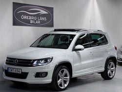 Vit Begagnad 2015 VW Tiguan R-line SUV | 139 900 kr (Marknadspris)