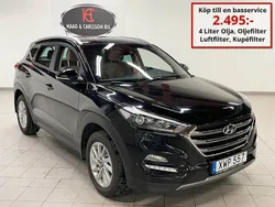 Svart Begagnad 2015 Hyundai Tucson SUV | 129 000 kr (Marknadspris)