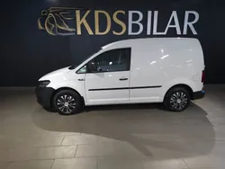 Vit Begagnad 2018 VW Caddy Minibuss | 109 500 kr (Bra pris)