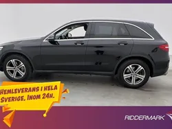 Svart Begagnad 2017 Mercedes GLC220 SUV | 268 900 kr (Marknadspris)