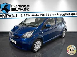 Blå Begagnad 2007 Toyota Aygo Halvkombi | 54 900 kr (Marknadspris)