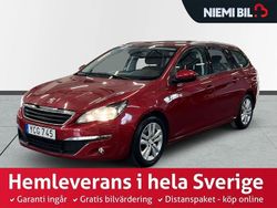 Ljusröd (röd) Begagnad 2016 Peugeot 308 Active Kombi | 114 900 kr (Marknadspris)