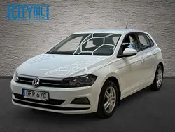 Vit Begagnad 2019 VW Polo Halvkombi | 154 900 kr (Lite dyr)