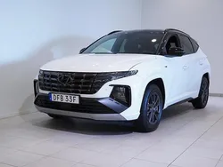 Vit Begagnad 2023 Hyundai Tucson N Line SUV | 419 900 kr (Marknadspris)