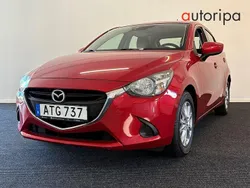 Röd Begagnad 2015 Mazda 2 Halvkombi | 109 900 kr