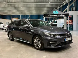 Grå Begagnad 2019 Kia Optima Hybrid Advance Sedan | 187 900 kr (Marknadspris)