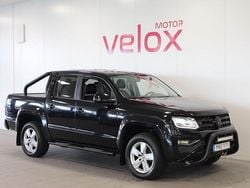 Svart Begagnad 2017 VW Amarok Highline Pickup | 224 900 kr (Marknadspris)