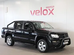 Svart Begagnad 2017 VW Amarok Highline Pickup | 234 900 kr (Marknadspris)