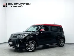 Svart Begagnad 2016 Kia Soul SUV | 129 800 kr (Marknadspris)