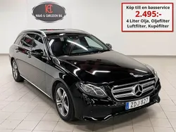 Svart Begagnad 2017 Mercedes E220 Avantgarde Kombi | 229 000 kr (Lite dyr)