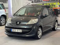 Grå Begagnad 2007 Peugeot 107 Halvkombi | 24 900 kr (Marknadspris)