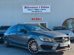 Mörkgrå Begagnad 2015 Mercedes CLA250 Shooting Brake Sport Edition Kombi | 259 900 kr (Dyr)