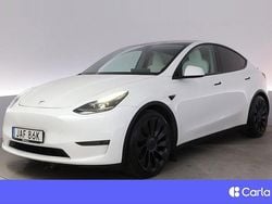 Vit Begagnad 2023 Tesla Model Y Performance SUV | 449 900 kr (Bra pris)