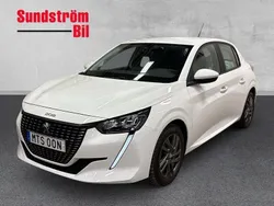 Vit Begagnad 2021 Peugeot 208 Active Halvkombi | 144 900 kr (Marknadspris)